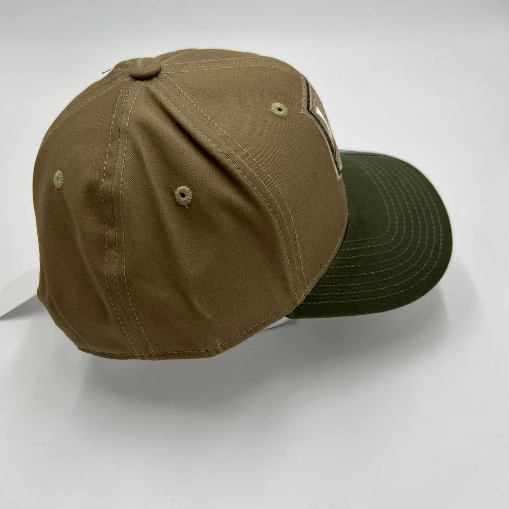 Adidas NHL Los Angeles Kings Snapback Hat Tan Olive Green OSFA NEW‎
